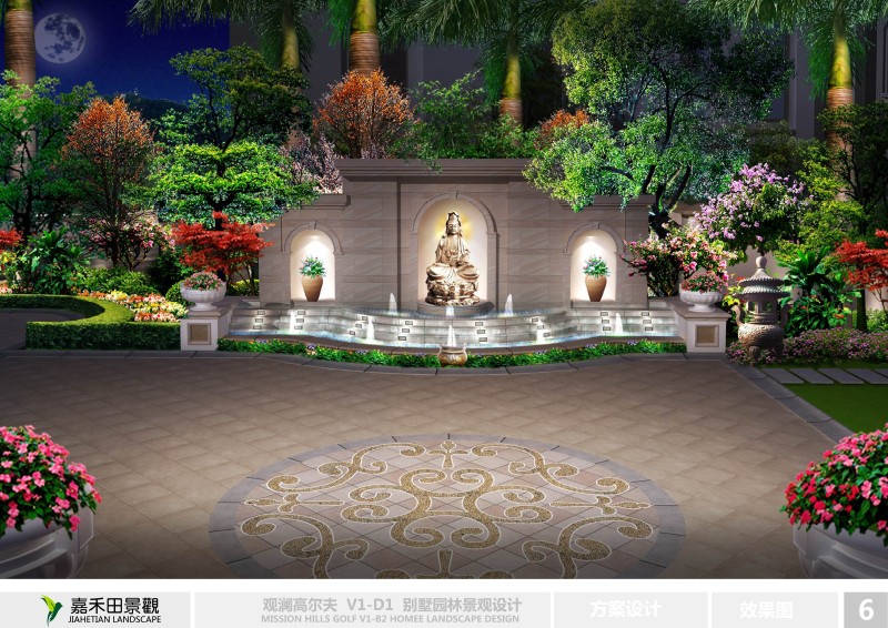 別墅花園設計怎能少得了燈的裝飾？